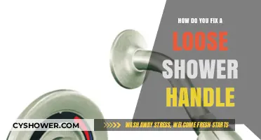 Quick Fix for a Loose Shower Handle: DIY Repair Guide
