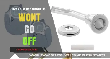 Quick Fixes for a Shower That Won’t Turn Off