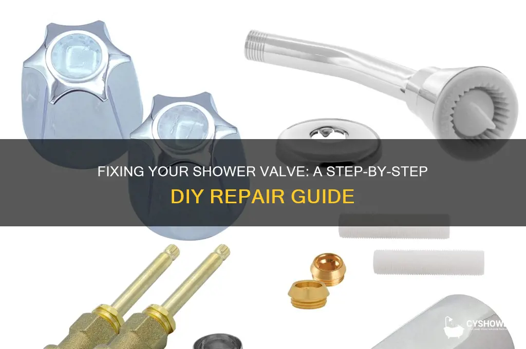 how do you fix a shower valve