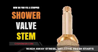 Repairing a Stripped Shower Valve Stem: A Step-by-Step DIY Guide