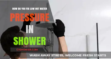 Fix Low Shower Hot Water Pressure: Quick Solutions and Tips