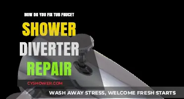 Fixing Your Tub Faucet Shower Diverter: A Step-by-Step Repair Guide