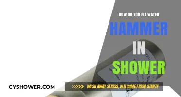 Quick Fixes for Water Hammer in Your Shower: A Step-by-Step Guide