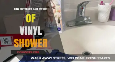 Effective Methods to Remove Hair Dye Stains from Vinyl Showers