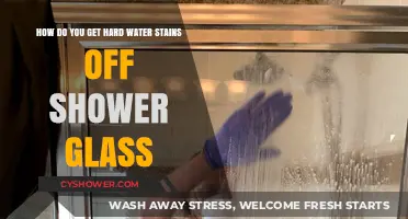 Effective Ways to Remove Hard Water Stains from Shower Glass