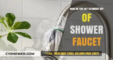 Effective Ways to Remove Sentiment Buildup from Your Shower Faucet