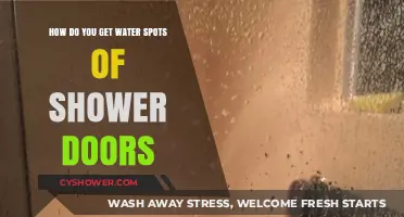 Effective Ways to Remove Water Spots from Shower Doors Easily