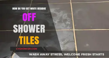 Effective Ways to Remove White Residue from Shower Tiles Easily