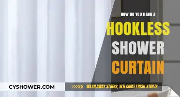 Effortless Installation: Hanging Your Hookless Shower Curtain Like a Pro