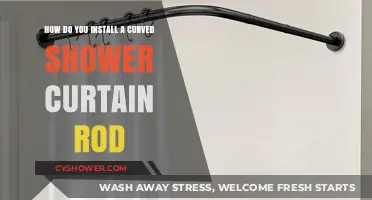 Easy Guide to Installing a Curved Shower Curtain Rod