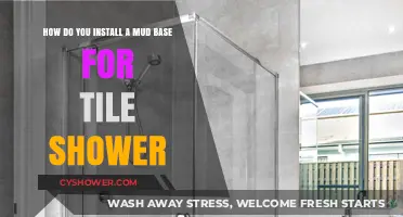 Step-by-Step Guide to Installing a Mud Base for Tile Showers