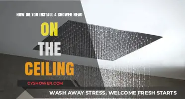 Easy Guide to Installing a Ceiling-Mounted Shower Head