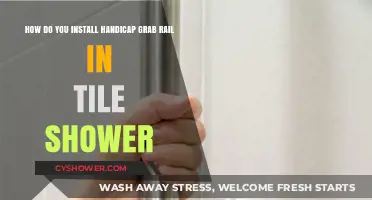 Installing Handicap Grab Rails in Tile Showers: A Step-by-Step Guide