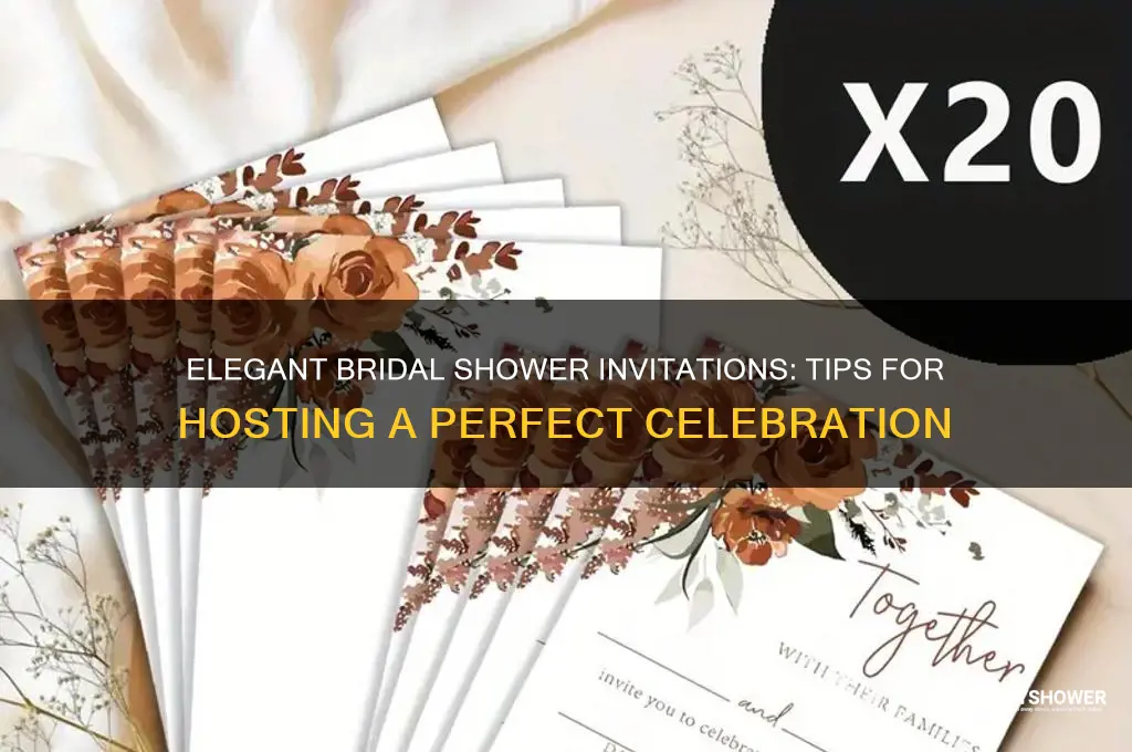how do you invite to a bridal shower