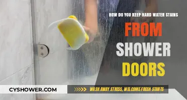 Prevent Hard Water Stains on Shower Doors: Simple Cleaning Tips