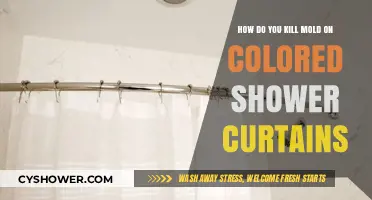 Effective Ways to Eliminate Mold on Colored Shower Curtains
