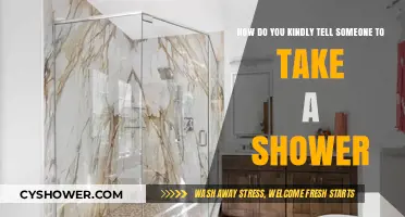 Freshen Up: A Gentle Guide to Suggesting Shower Time