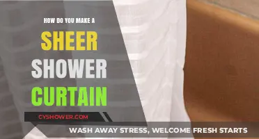 DIY Sheer Shower Curtain: Easy Steps to Create Your Own