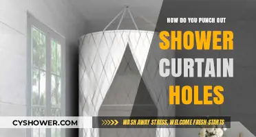 Easy DIY Guide: Punching Perfect Holes in Your Shower Curtain