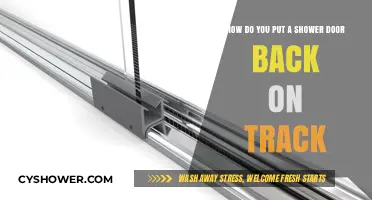 Quick Fix: Realigning Your Shower Door Track in Simple Steps