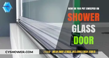 Easy Steps to Install a Sweeper on Your Shower Glass Door
