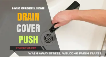 Easy Steps to Remove a Stuck Shower Drain Cover Push
