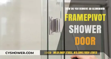 Easy Steps to Remove an Aluminium Frame Pivot Shower Door