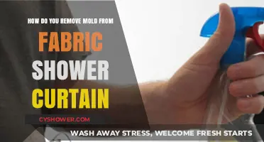 Effective Ways to Remove Mold from Fabric Shower Curtains