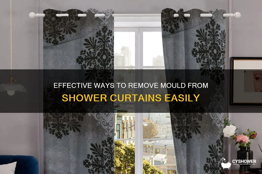 how do you remove mould from shower curtains