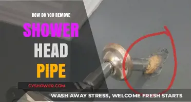 Easy Steps to Remove a Shower Head Pipe Yourself