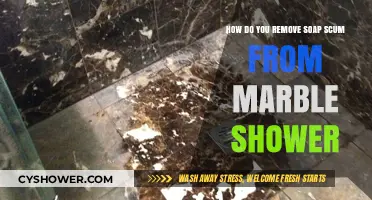 Effective Ways to Remove Soap Scum from Marble Showers