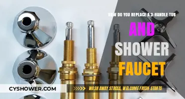 Replacing a 3-Handle Tub and Shower Faucet: Step-by-Step Guide