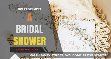 How to RSVP to a Bridal Shower: Etiquette and Tips