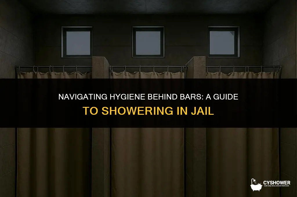 how do you shower in jail
