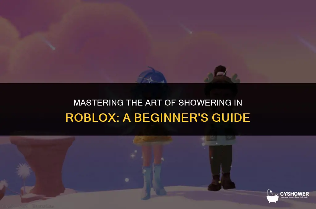 how do you shower in rocitizens