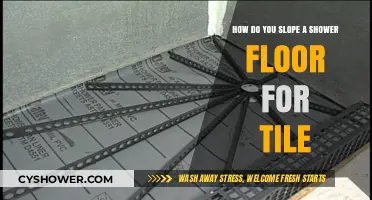 Mastering Shower Floor Sloping for Tile Installation: A Step-by-Step Guide