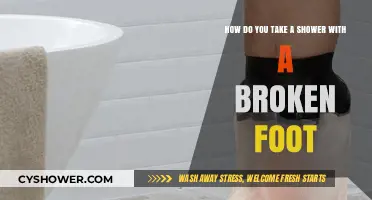 Showering with a Broken Foot: Tips for Safe and Easy Cleaning