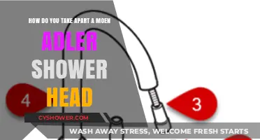 Step-by-Step Guide to Disassembling a Moen Adler Shower Head