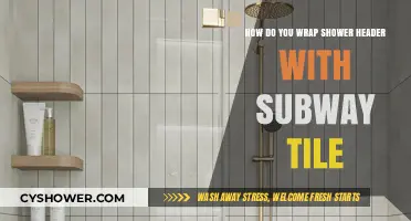 Wrapping Shower Headers with Subway Tile: A Step-by-Step Guide