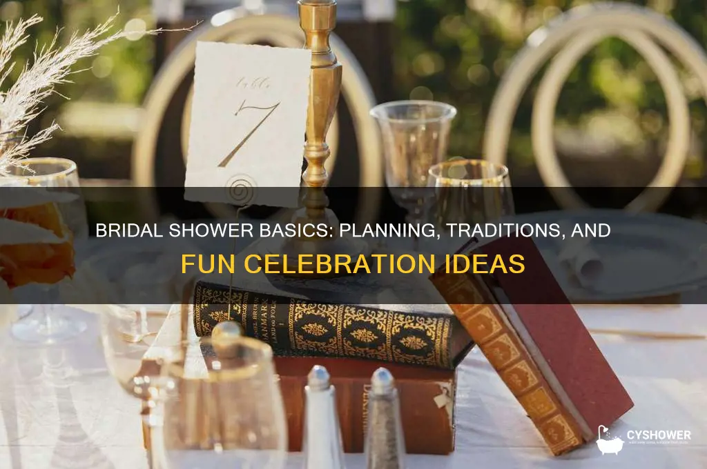 how does a bridal shower work