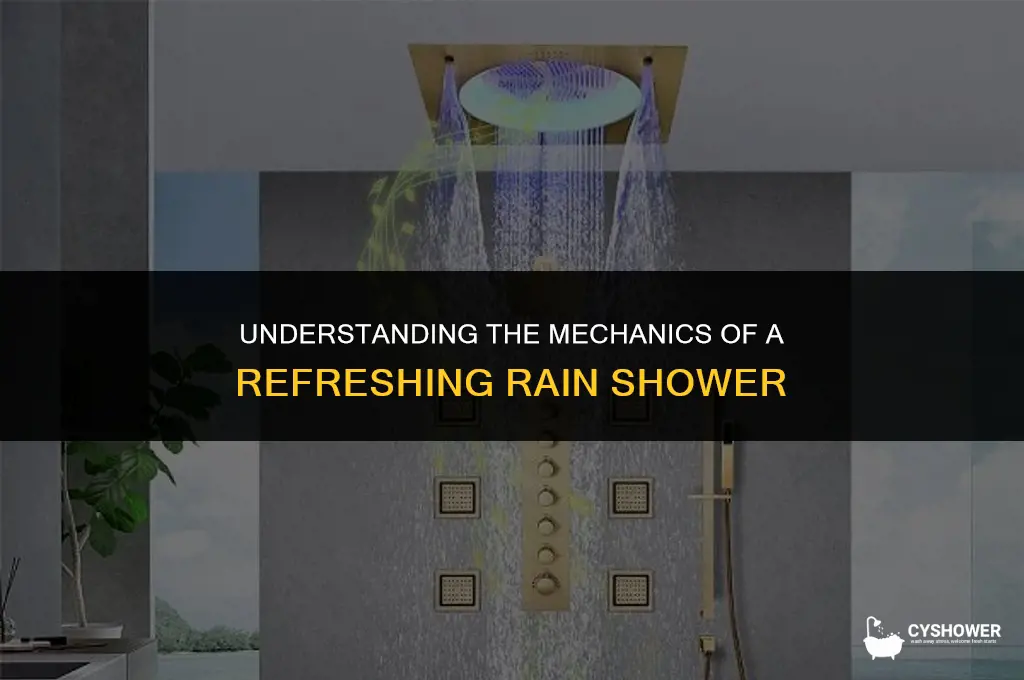 how does a rain shower work