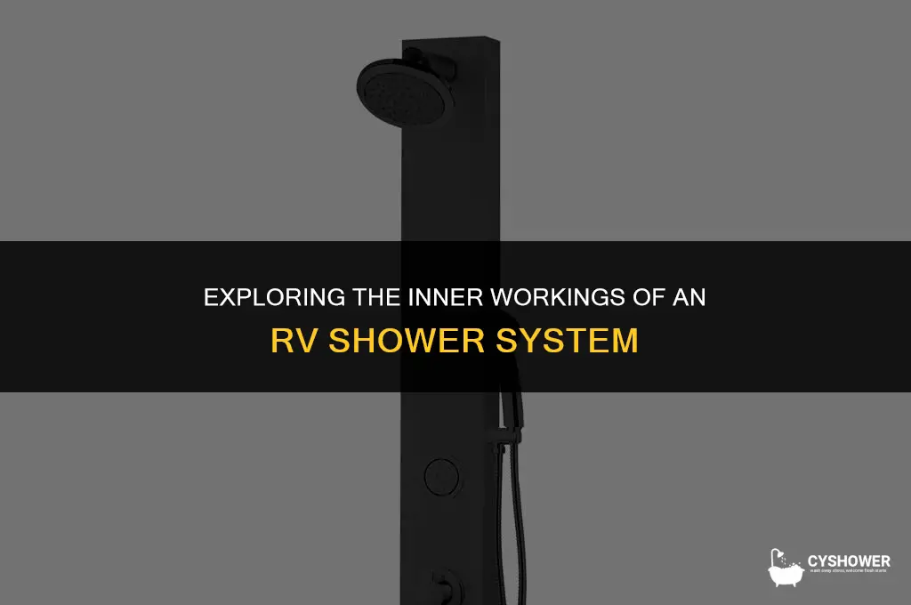 how does a rv shower work