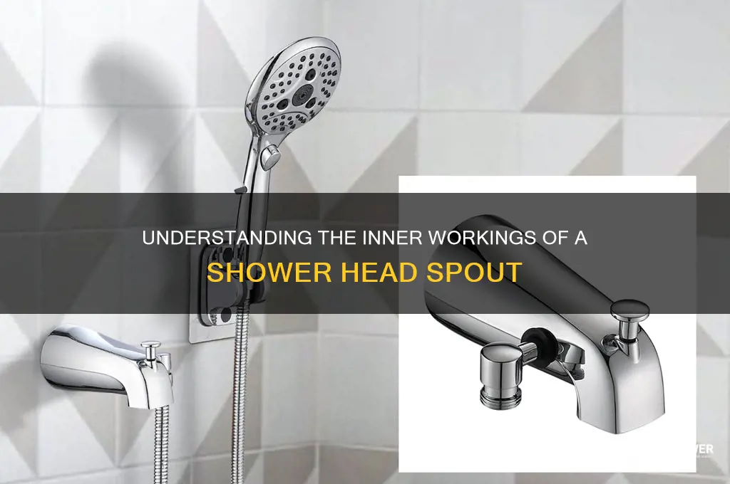 how does a shower head spout work