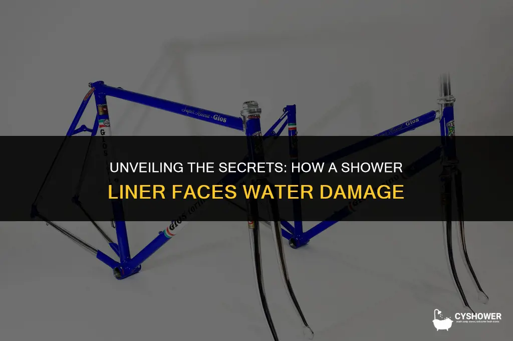 how does a shower liner face