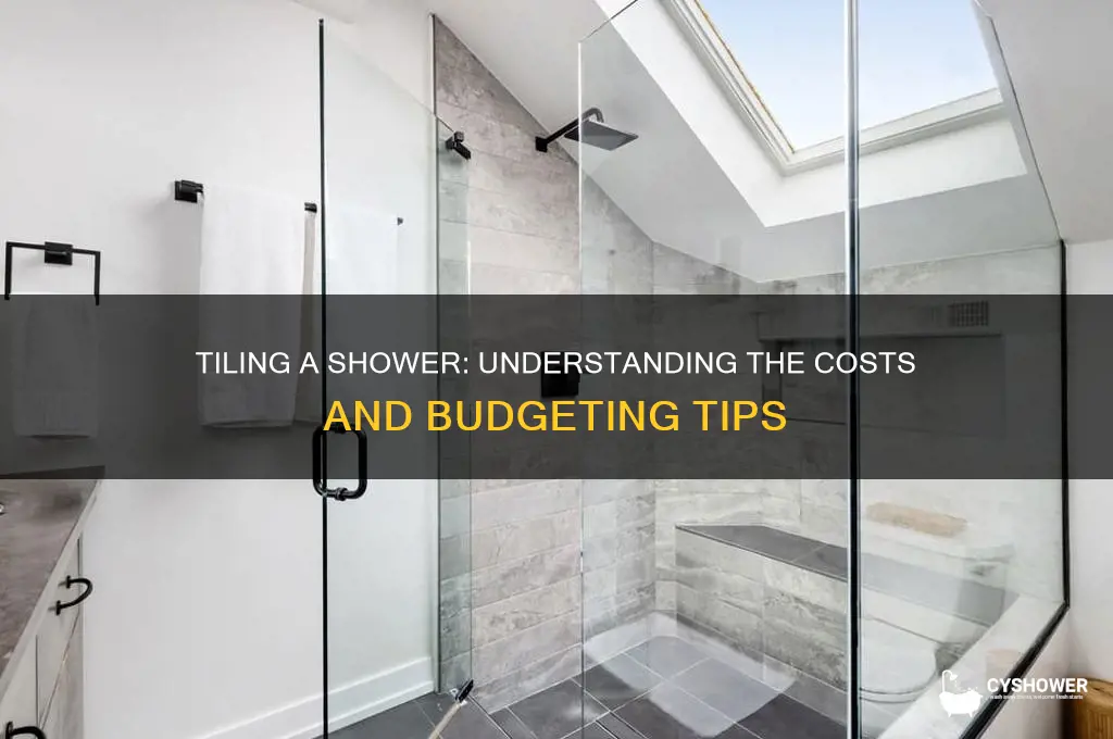 how does it cost to tile a shower