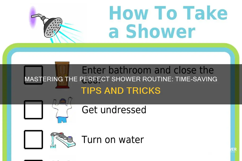 how does it take to shower