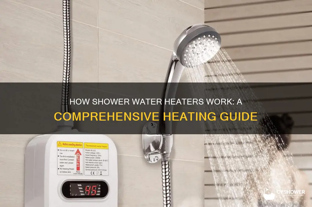 how does shower water heat up