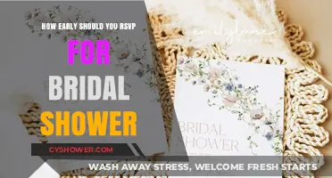 Bridal Shower RSVP Etiquette: Timing Your Response Thoughtfully and Promptly