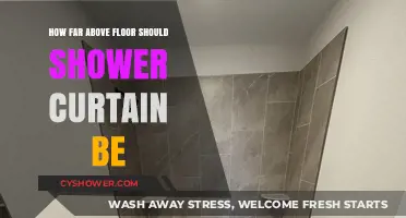 Perfect Shower Curtain Height: How High Should It Be Above Floor?