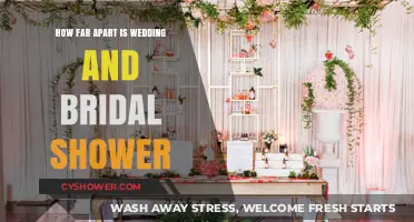 Bridal Shower vs. Wedding: Timing and Spacing Guide